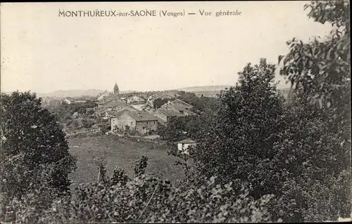 Ak Monthureux sur Saone Lothringen Vosges, Vue Générale