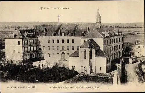 Ak Mattaincourt Vosges, Le Séminaire, Ancien Couvent Notre Dame