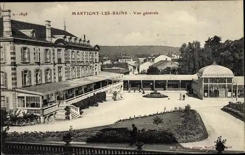 Ak Martigny les Bains Lothringen Vosges, Vue Générale