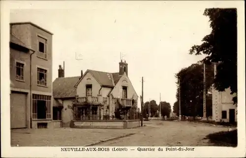 Ak Neuville aux Bois Loiret, Quartier du Point-du-Jour