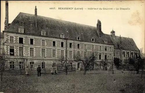 Ak Beaugency Loiret, Le Couvent, La Chapelle