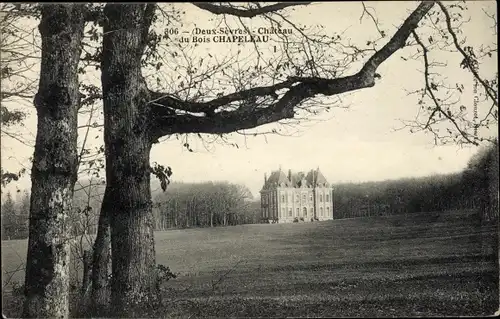 Ak Chapeleau Deux-Sèvres, Château du Bois Chapeleau