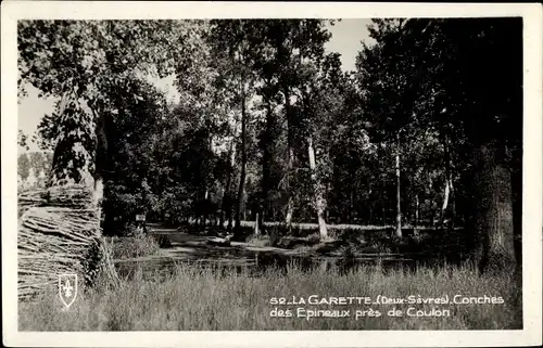 Ak La Garette Deux-Sèvres, Conches des Épineaux près de Coulon