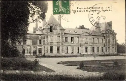 Ak Avernes Val d´Oise, Chateau de Gadancourt