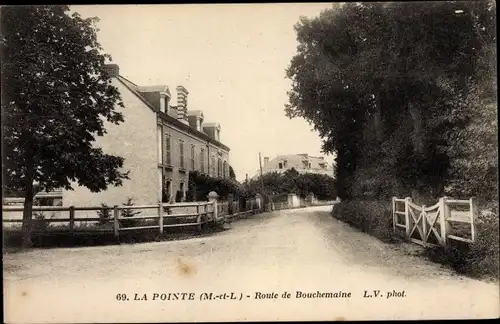 Ak La Pointe Maine et Loire, Route de Bouchemaine