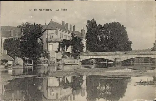 Ak Montoire Loir et Cher, Le Pont