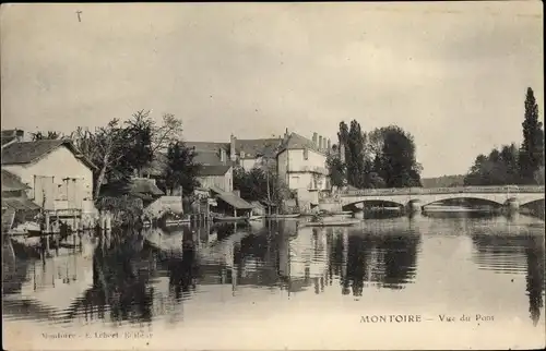 Ak Montoire Loir et Cher, Le Pont