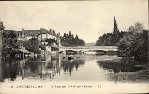 Ak Montoire Loir et Cher, Le Pont