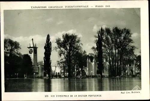Ak Paris, Exposition Coloniale Internationale 1931, Section Portugaise