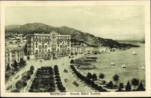 Ak Rapallo Liguria, Grand Hotel Savoia