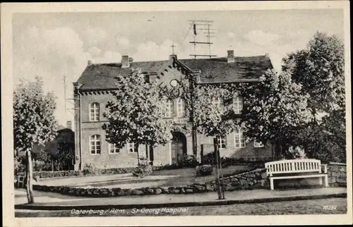 Ak Osterburg in der Altmark, St. Georg Hospital