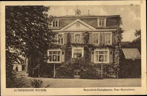 Ak Ehringhausen Remscheid im Bergischen Land, Haus Hasenclever