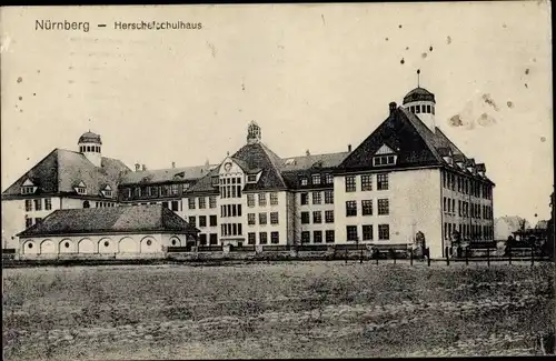 Ak Nürnberg in Mittelfranken, Herschelschulhaus
