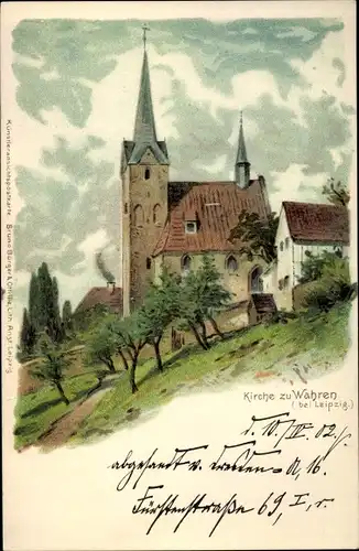 Künstler Litho Wahren Leipzig in Sachsen, Kirche