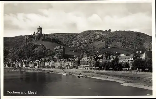 Ak Cochem an der Mosel, Panorama