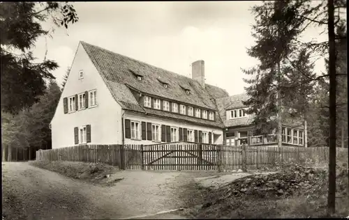 Ak Elbingerode Oberharz am Brocken, Jugendherberge, "Brigadas Internacionales"