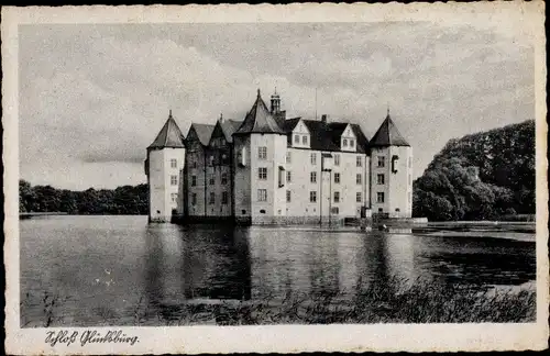 Ak Glücksburg an der Ostsee, Schloss