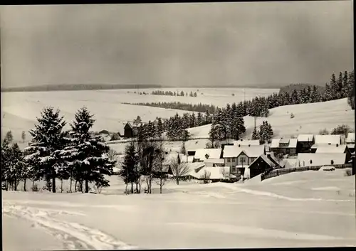 Ak Trautenstein Oberharz am Brocken, Winterlandschaft