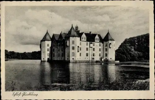 Ak Glücksburg in Schleswig Holstein, Schloss