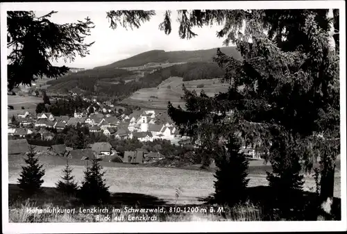 Ak Lenzkirch Baden Württemberg, Teilansicht