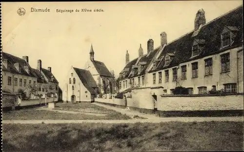 Ak Diksmuide Dixmude Westflandern, Beguinage du XIVme siecle