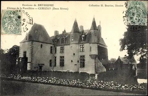 Ak Bressuire Deux Sèvres, Château de la Pastellière, Cerizay