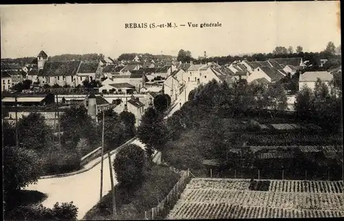 Ak Rebais Seine et Marne, Vue Générale