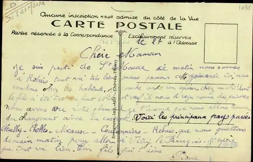 Ak Rebais Seine et Marne, Vue Générale