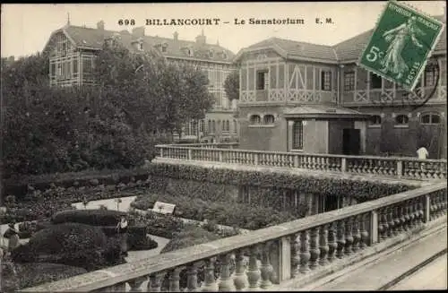 Ak Billancourt Hauts de Seine, Le Sanatorium