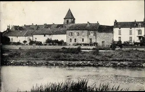 Ak Guillon Yonne, Un Coin de la Rivière