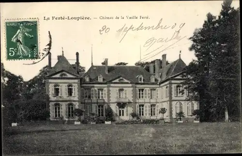 Ak La Ferté Loupière Yonne, Château de la Vieille Ferté