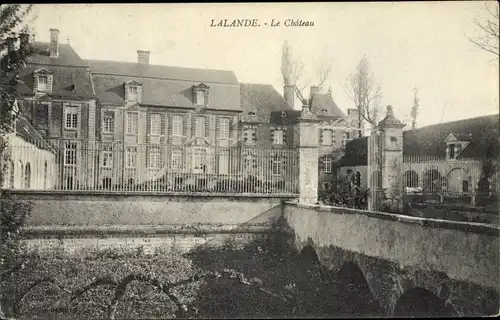 Ak Lalande Yonne, Le Château