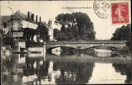 Ak Montoire sur le Loir et Cher, Le Pont