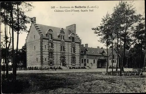 Ak Salbris Loir et Cher, Château du Clos-D´Issay