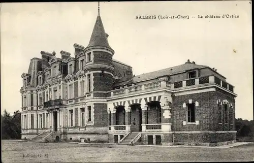 Ak Salbris Loir et Cher, Château d´Orties