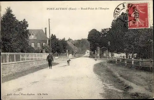 Ak Pont Authou Eure, Rond Point de l'Hospice