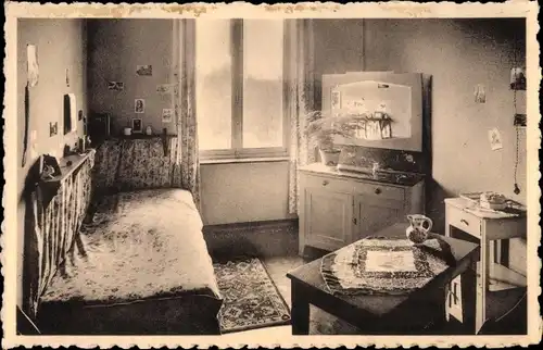 Ak Buizingen Buyzingen Halle Flämisch Brabant, Sanatorium Rose de la Reine, Chambre