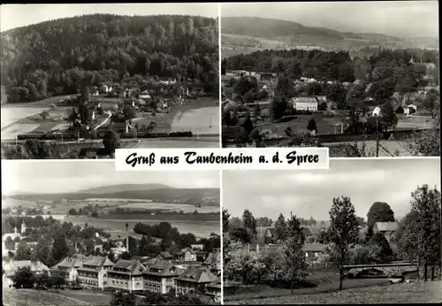 Ak Taubenheim an der Spree Sohland an der Spree in Sachsen, Panoramen