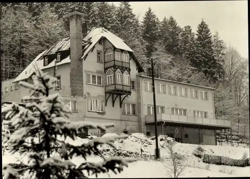 Ak Wolkenstein in Sachsen, Betriebsferienheim Waldfrieden VEB Kombinat Elbit