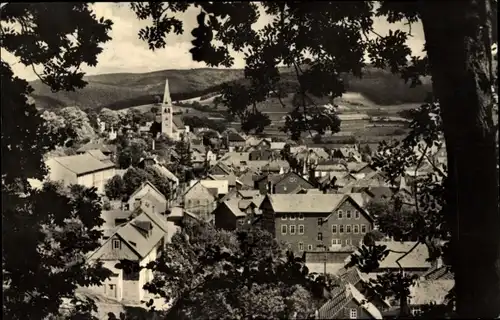 Ak Brotterode Trusetal in Thüringen, Blick vom Burgberg