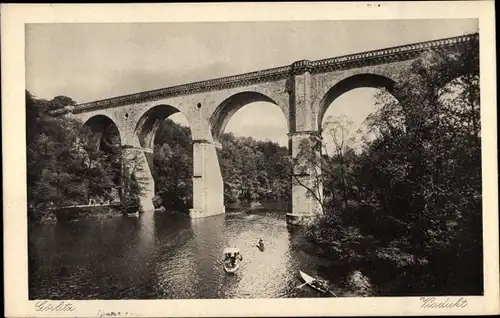 Ak Görlitz in der Lausitz, Viadukt