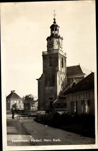 Ak Zoetermeer Südholland, Nederl. Herv. Kerk