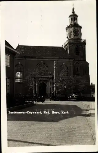 Ak Zoetermeer Südholland, Nederl. Herv. Kerk