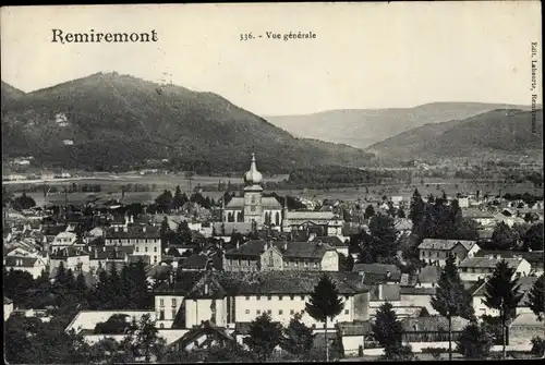 Ak Remiremont Lothringen Vosges, Vue Générale