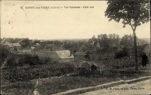 Ak Bonny sur Loire Loiret, Vue Générale