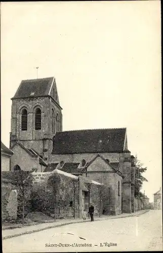 Ak Saint Ouen l’Aumône Val d’Oise, L'Eglise