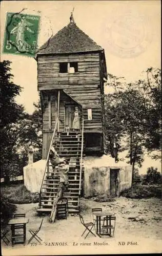 Ak Sannois Val d’Oise, Le vieux Moulin