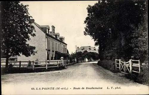Ak La Pointe Maine et Loire, Route de Bouchemaine