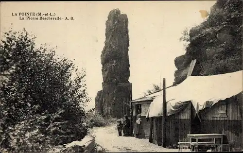 Ak La Pointe Maine et Loire, La Pierre Bécherelle