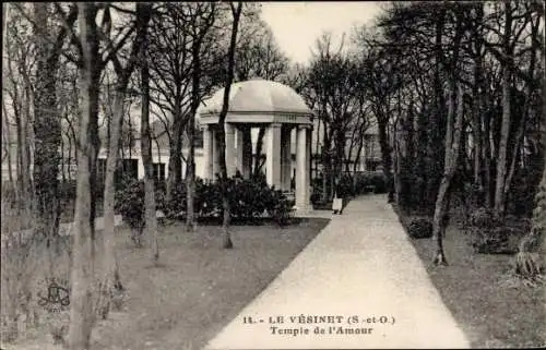 Ak Le Vésinet Yvelines, Temple de l´Amour